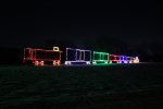 Illuminated Freight train